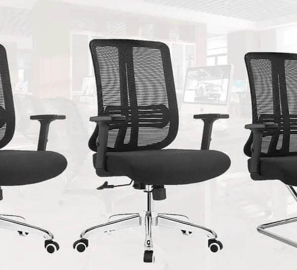 Ergonomic mesh chair with headrest