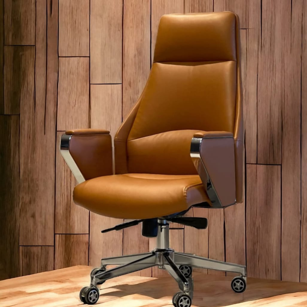 Leather chairs