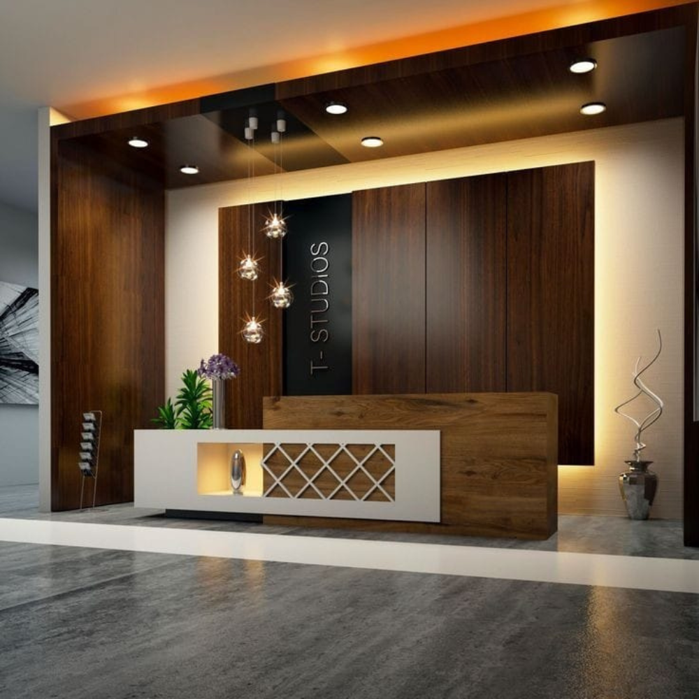 Reception counter